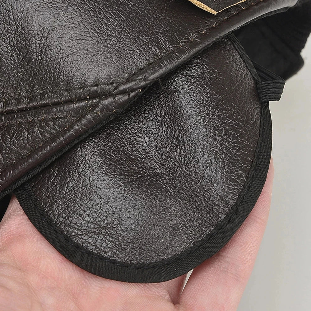 Heritage Leather Cap