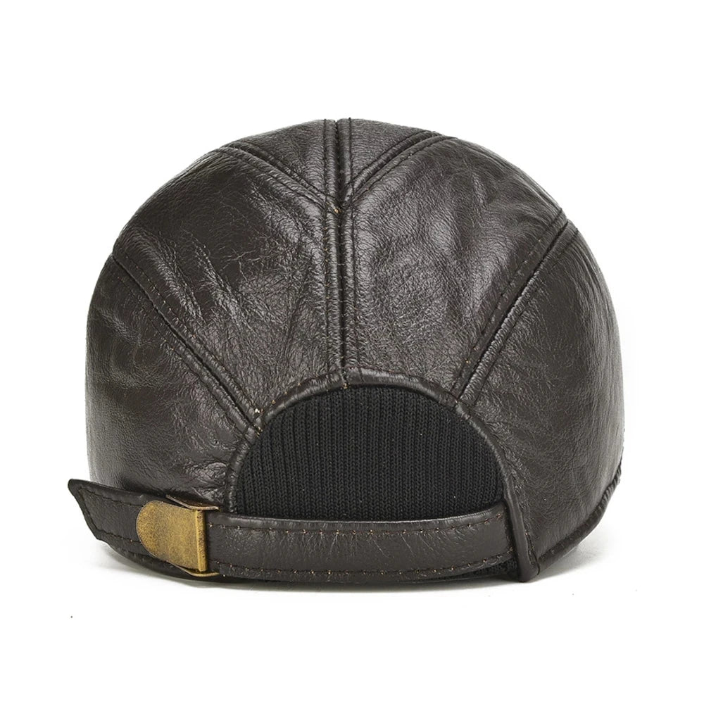 Heritage Leather Cap