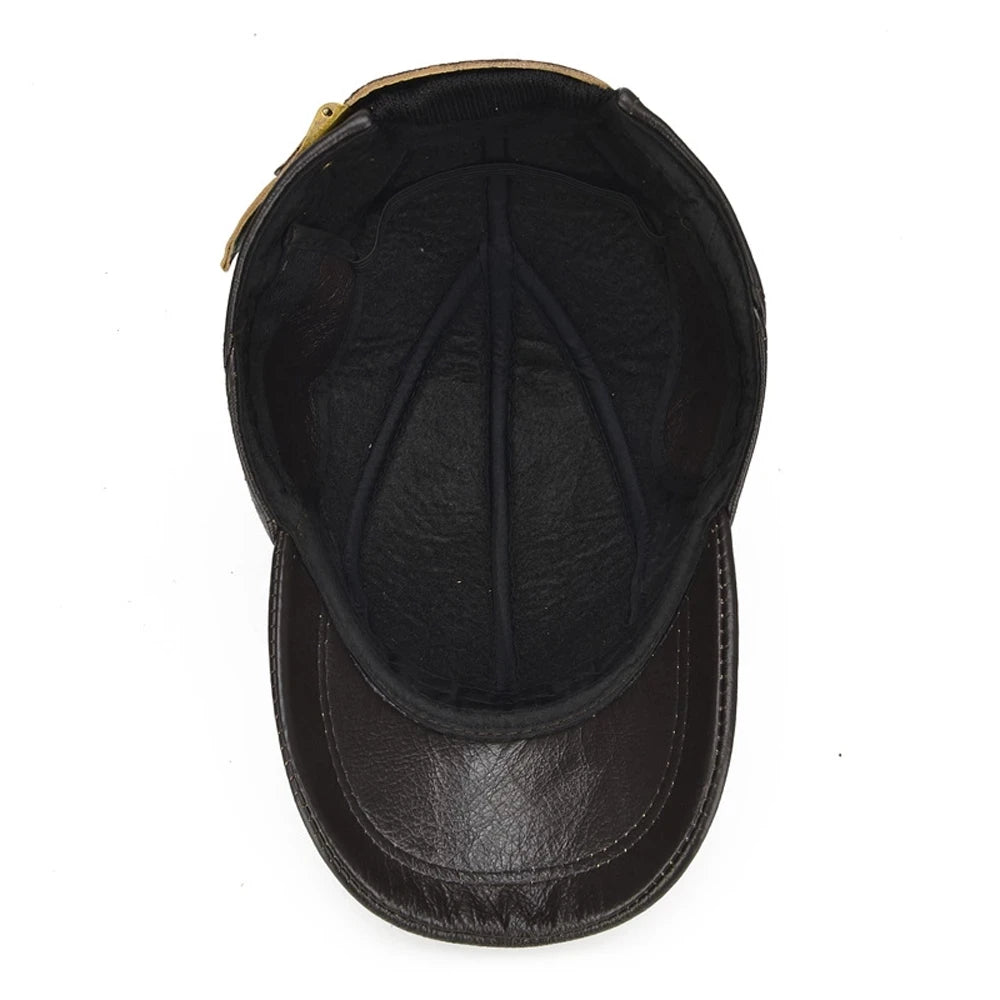Heritage Leather Cap