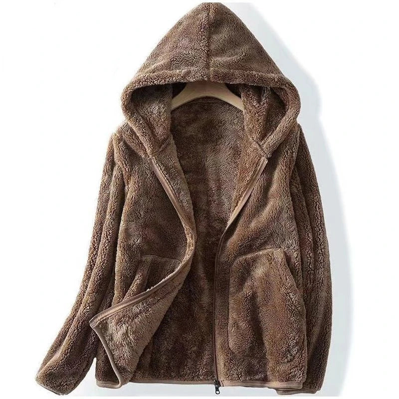 Women's Velvet Plush Hoodie