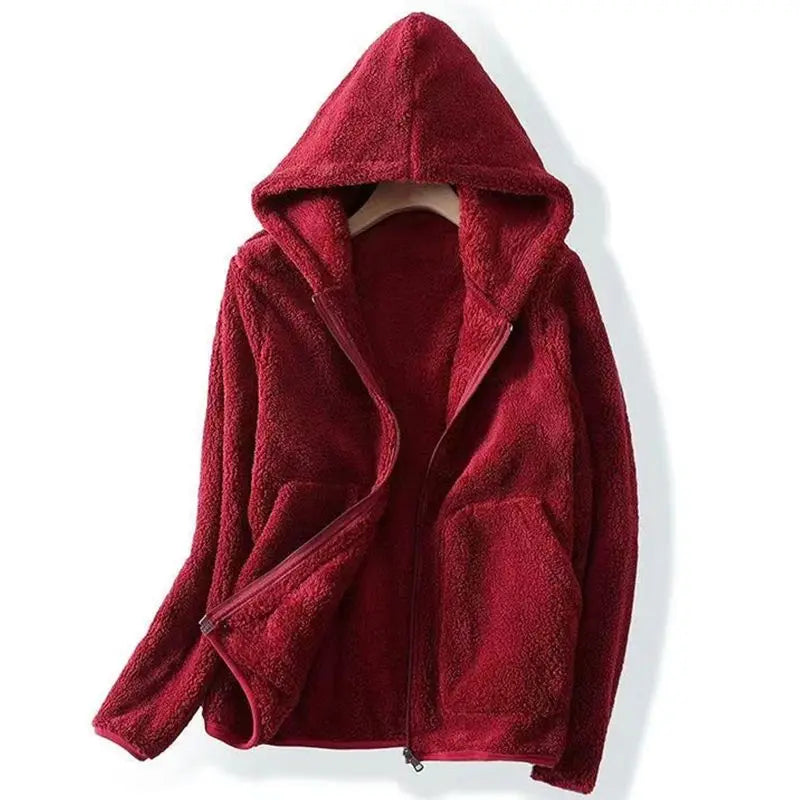 Women's Velvet Plush Hoodie