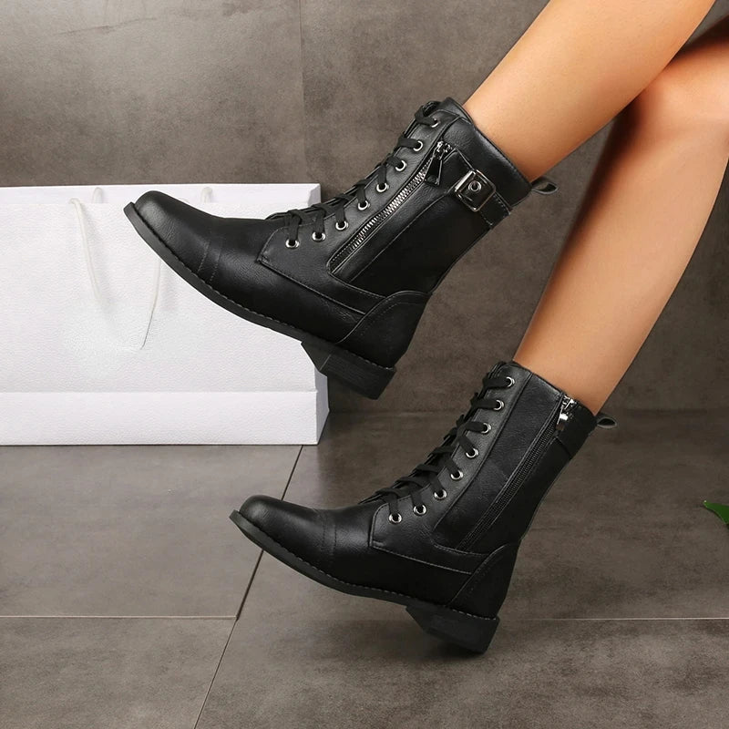 Harlow Mid-Calf Boot