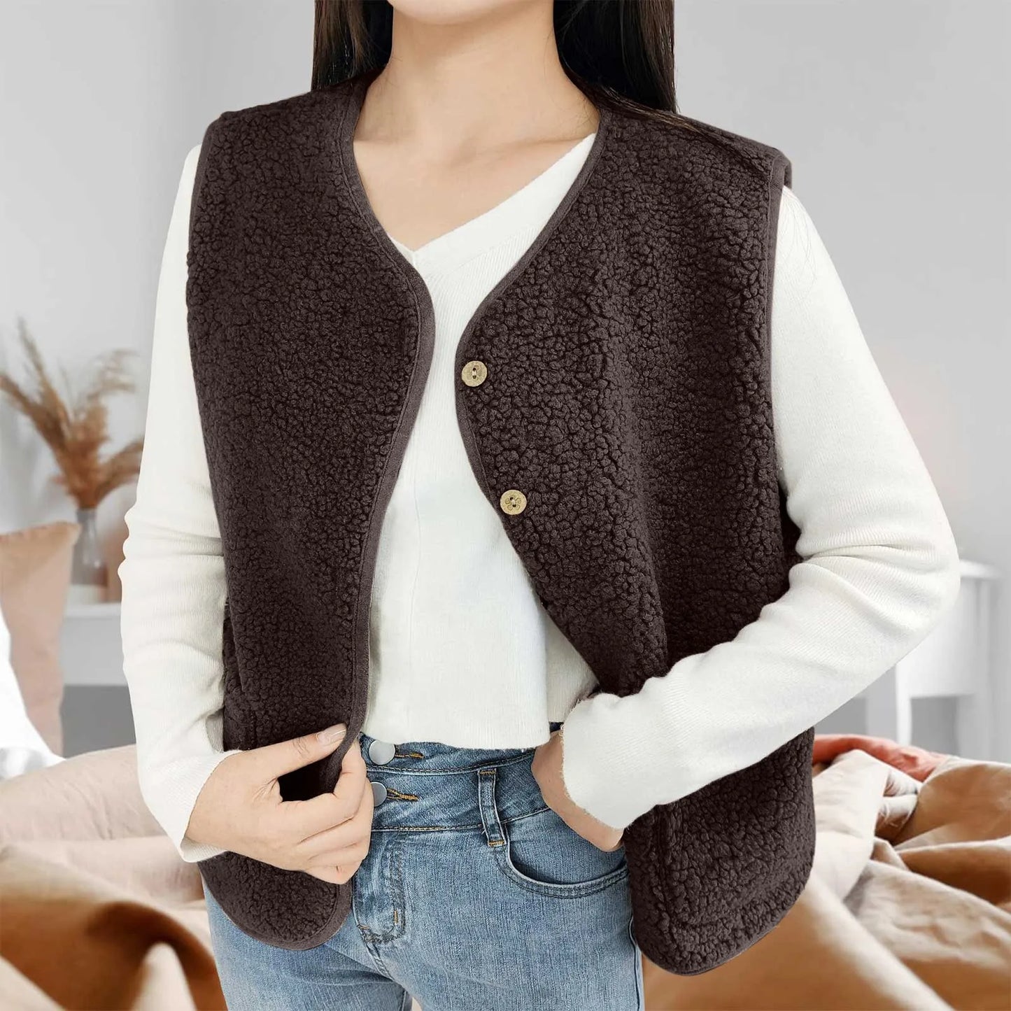 Pillow Talk Fleece Vest