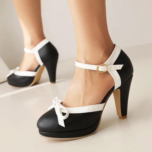 Belle Bow Heels